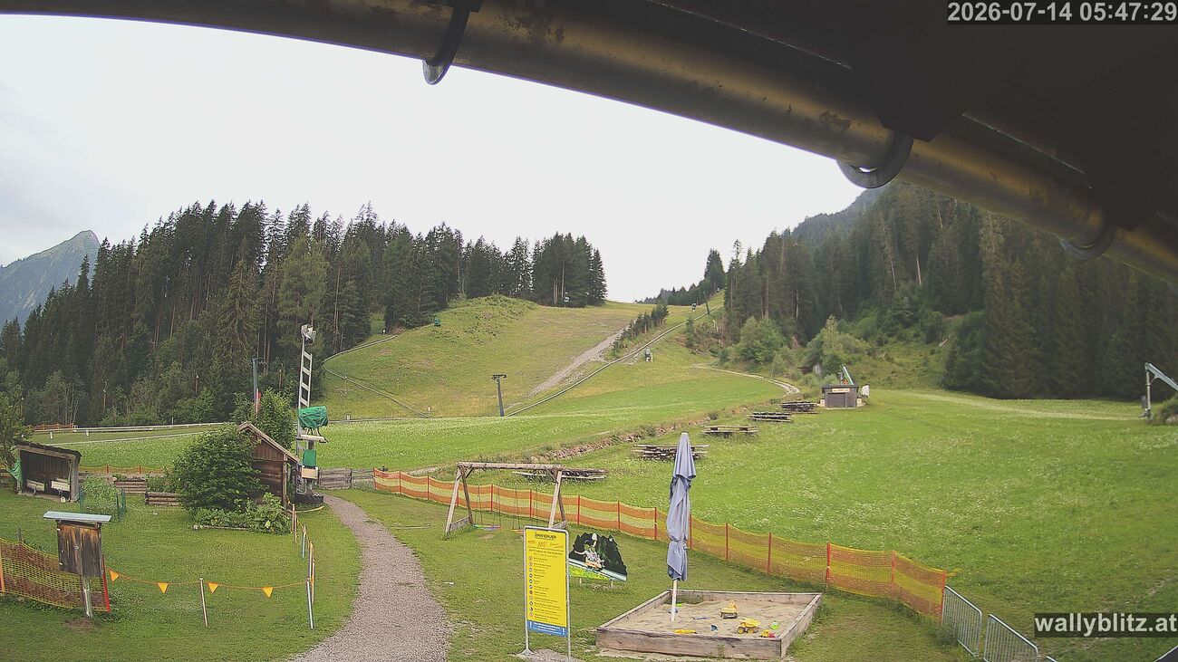 Aktuelles Bild unserer Webcam Elbigenalp