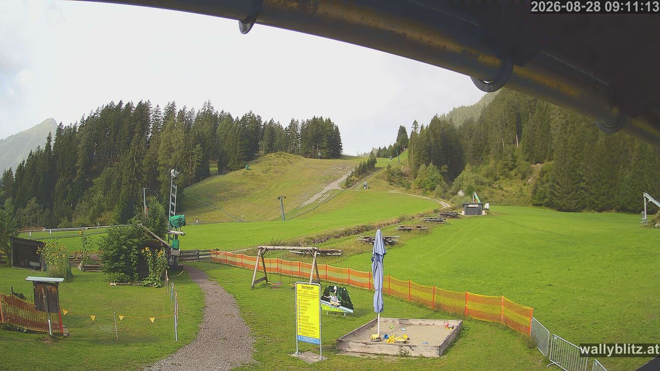 Aktuelles Bild unserer Webcam Elbigenalp