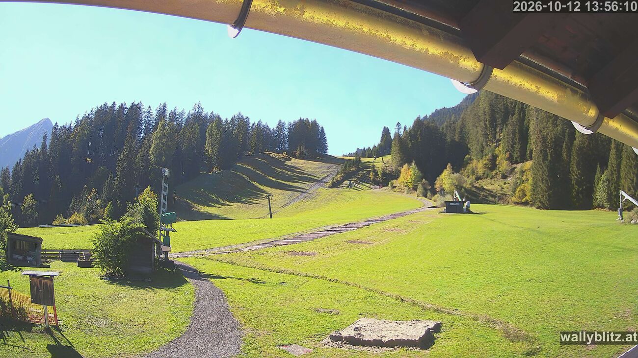 Aktuelles Bild unserer Webcam Elbigenalp