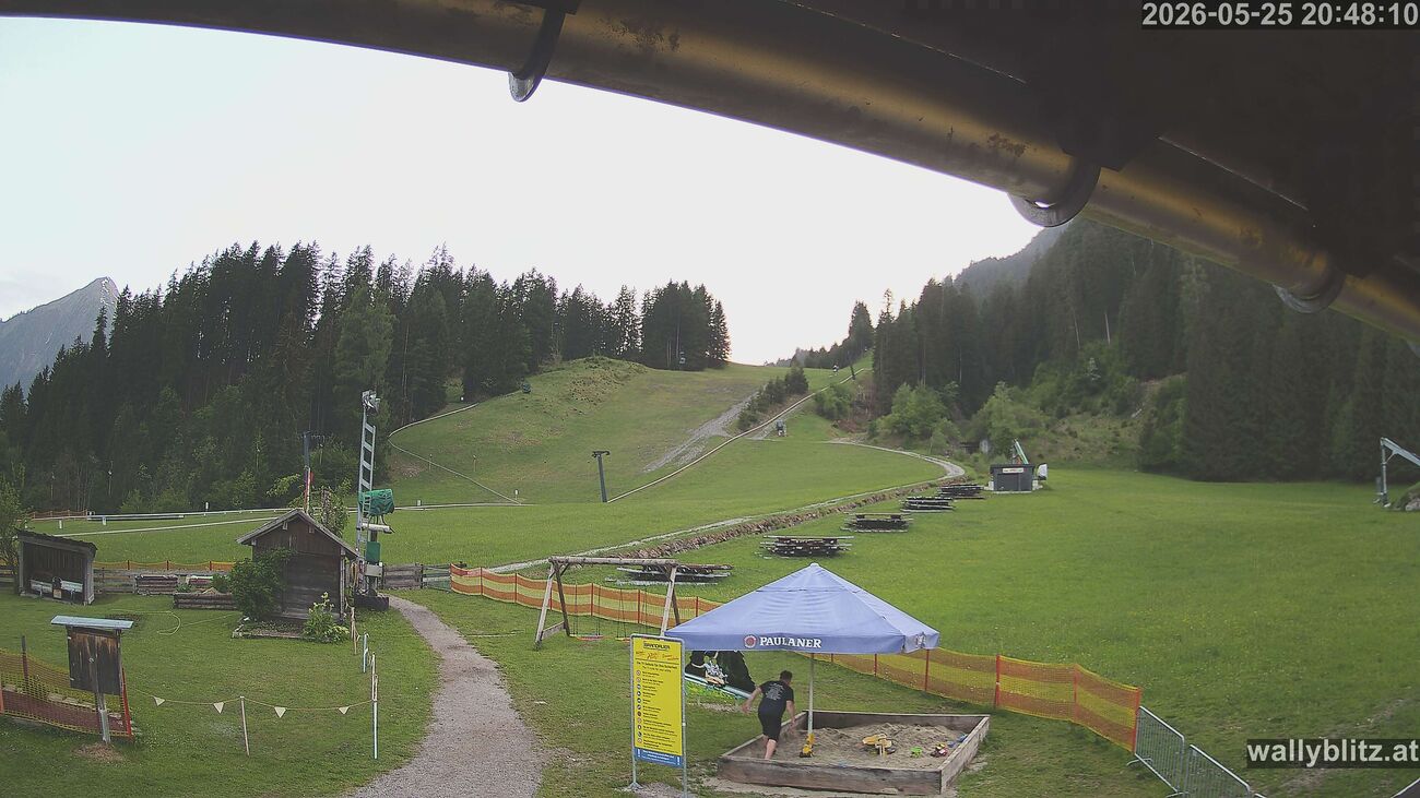 Aktuelles Bild unserer Webcam Elbigenalp